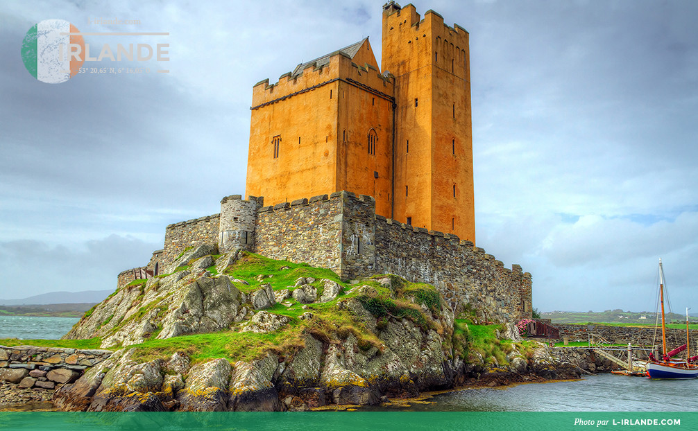 Château de Kilcoe dans le compté de Cork