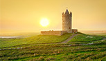 Château de Doonagore sur le comté de Clare
