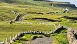 Paysage irlandais dans le comté de Clare